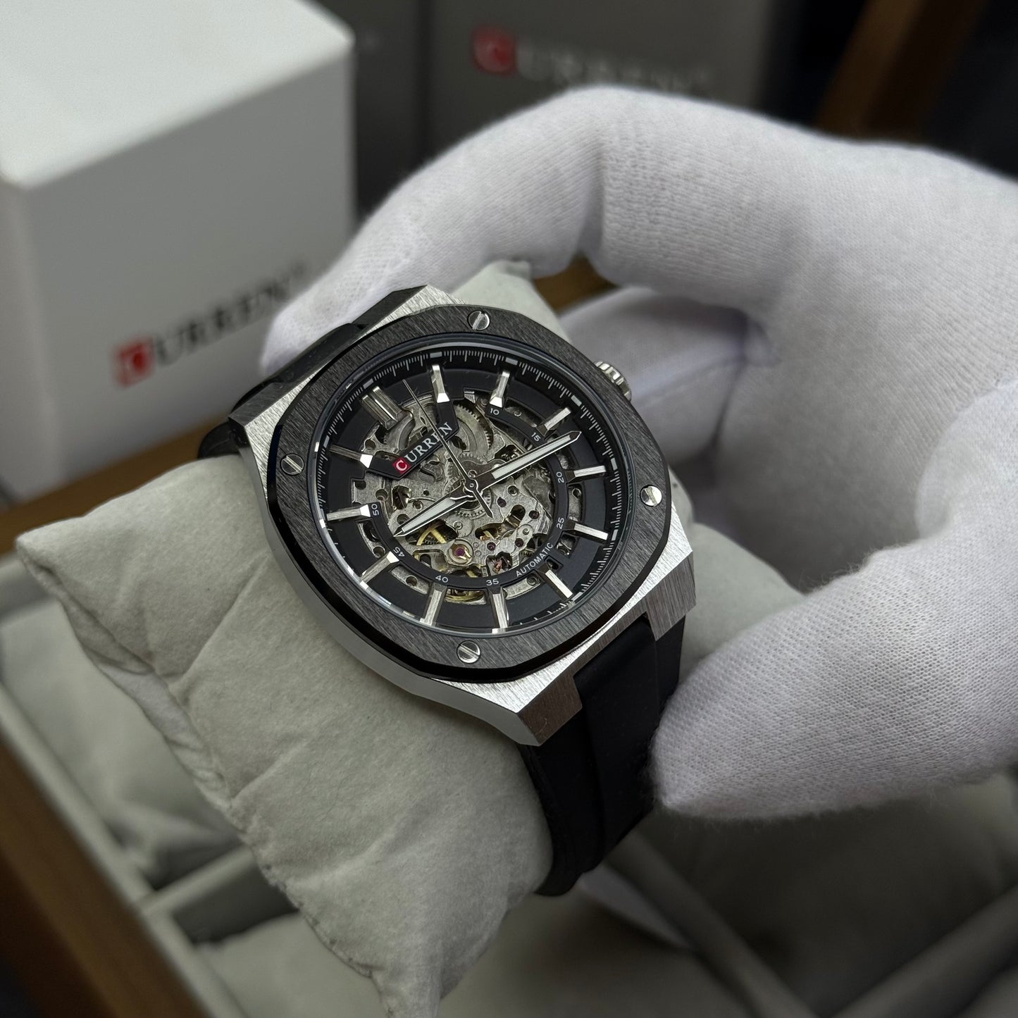 CURREN ORIGINAL AUTOMATICO PARA HOMBRE REF 8485-N