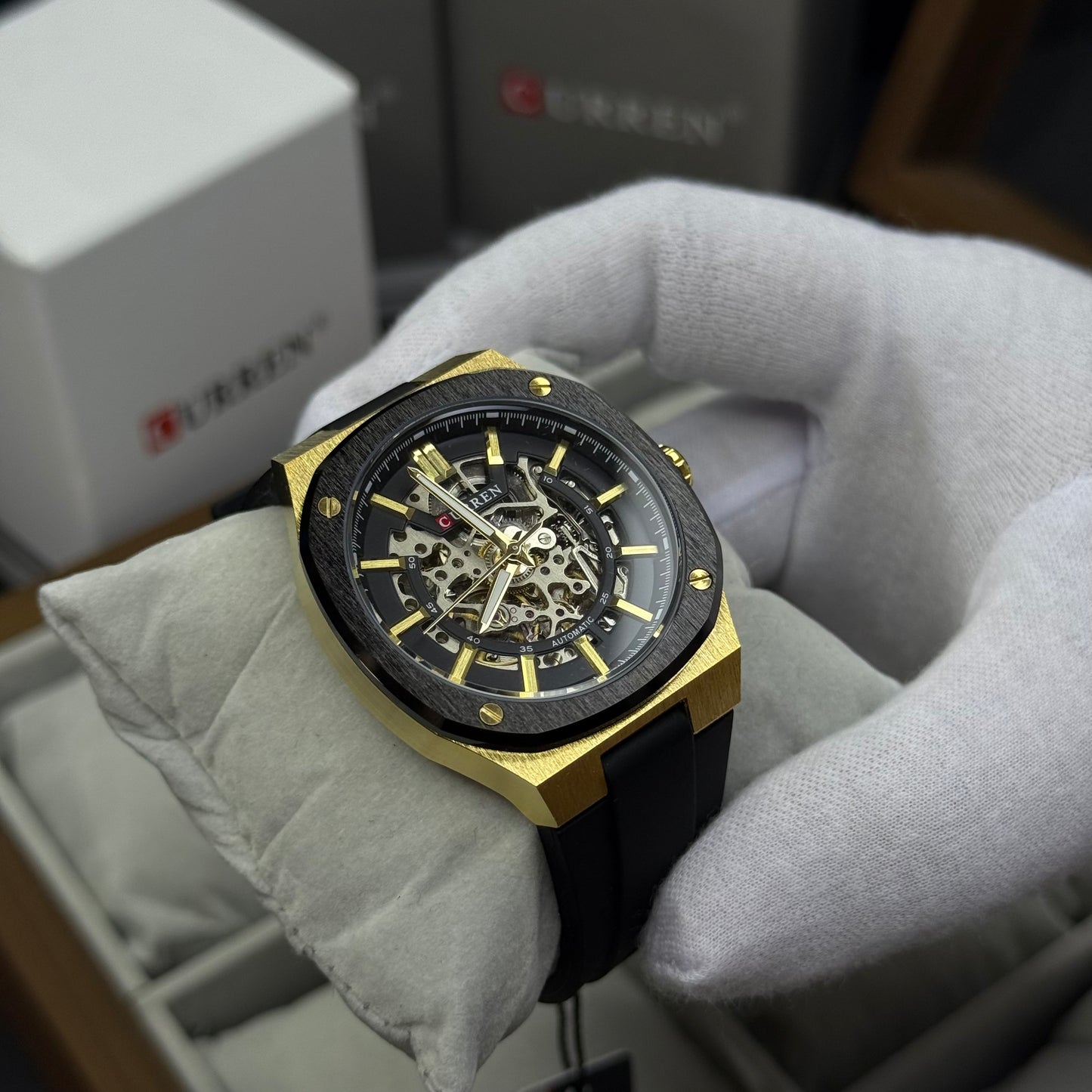 CURREN ORIGINAL AUTOMATICO PARA HOMBRE REF 8485-ND