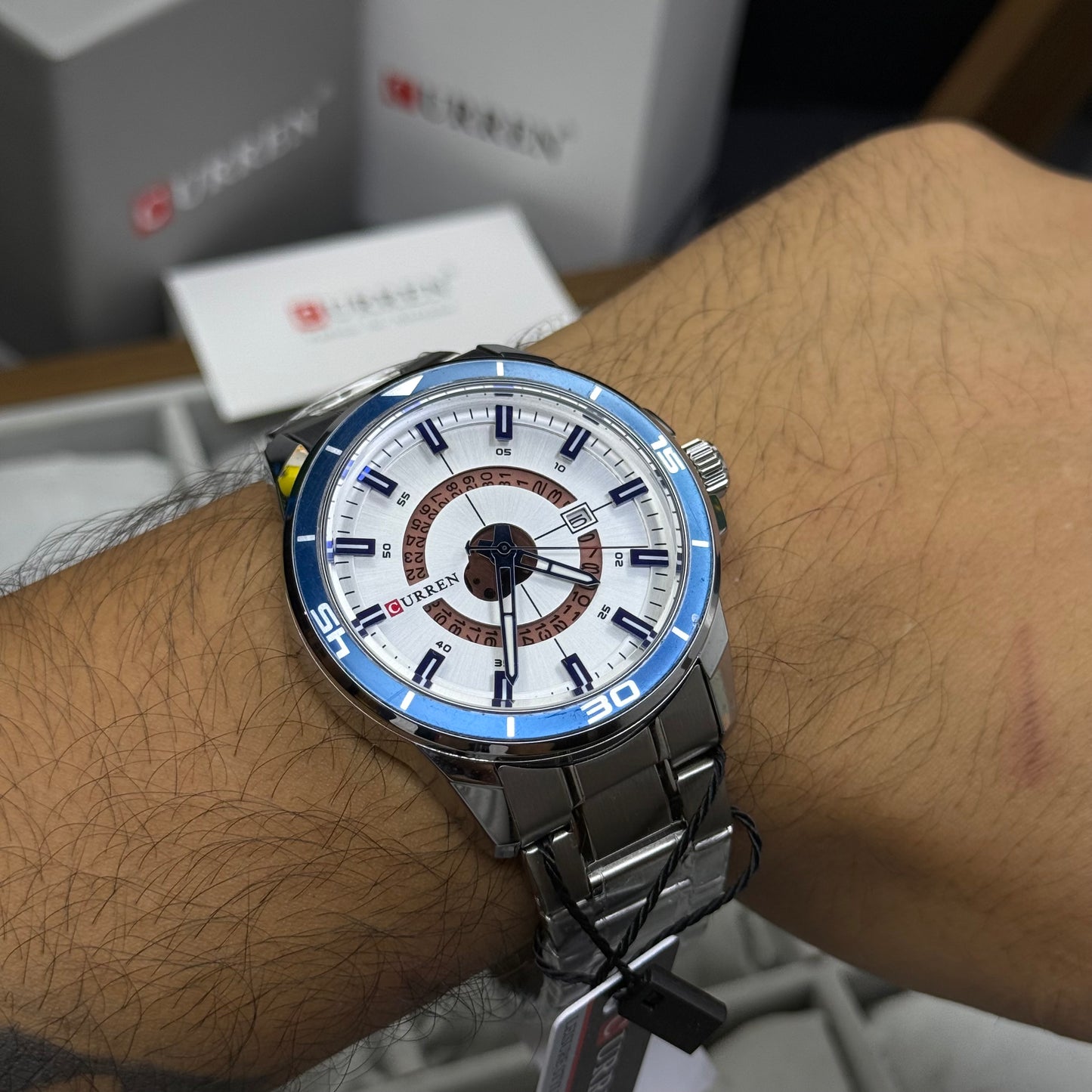 CURREN ORIGINAL X RLX SUMERGIBLE PARA HOMBRE REF SUBMARINE 8359-PB