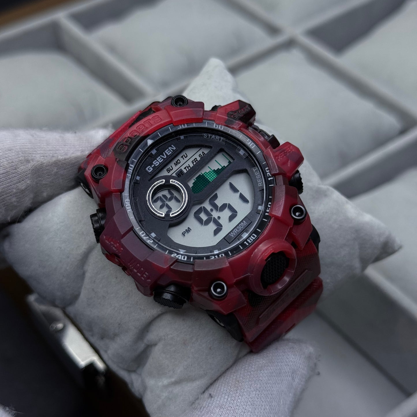 G-SEVEN X G-SHOCK  PARA DAMA REF-640CL RN