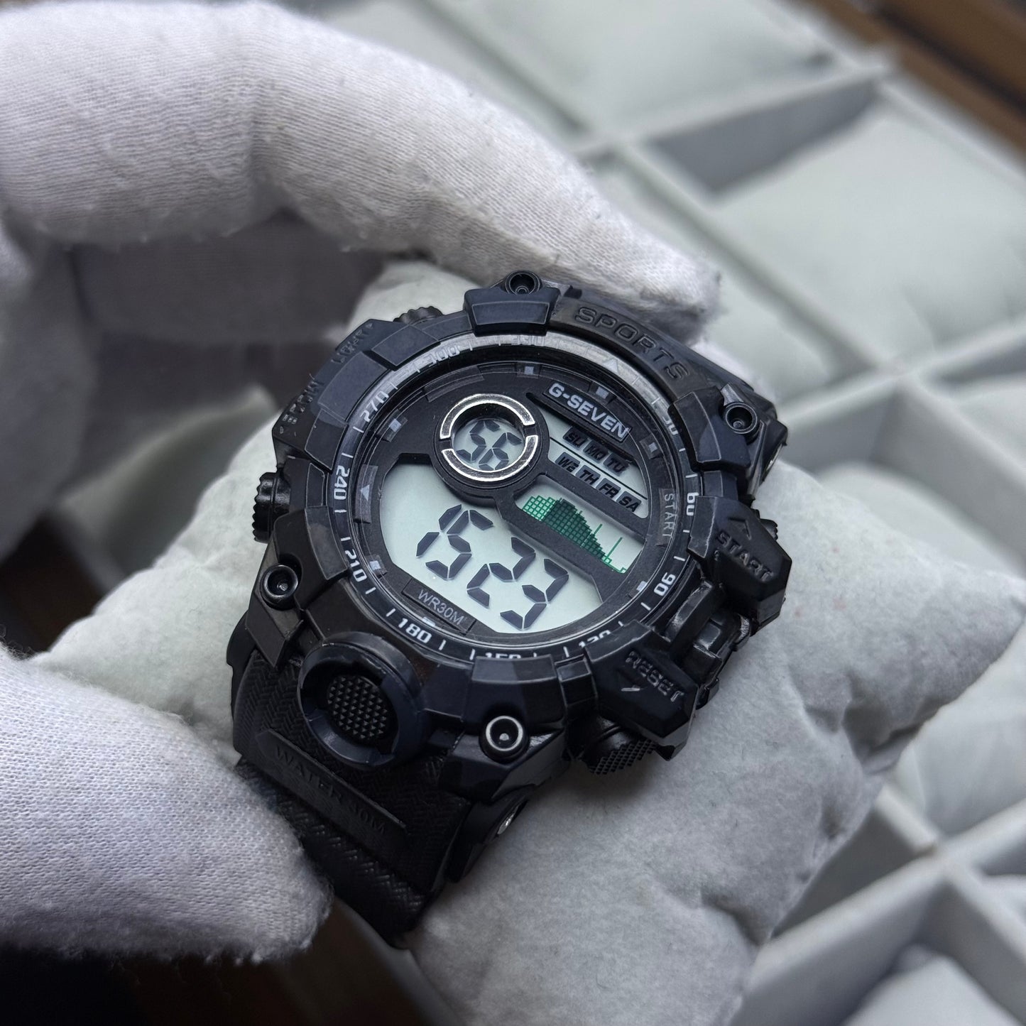 G-SEVEN X G-SHOCK  PARA DAMA REF-640CL GN