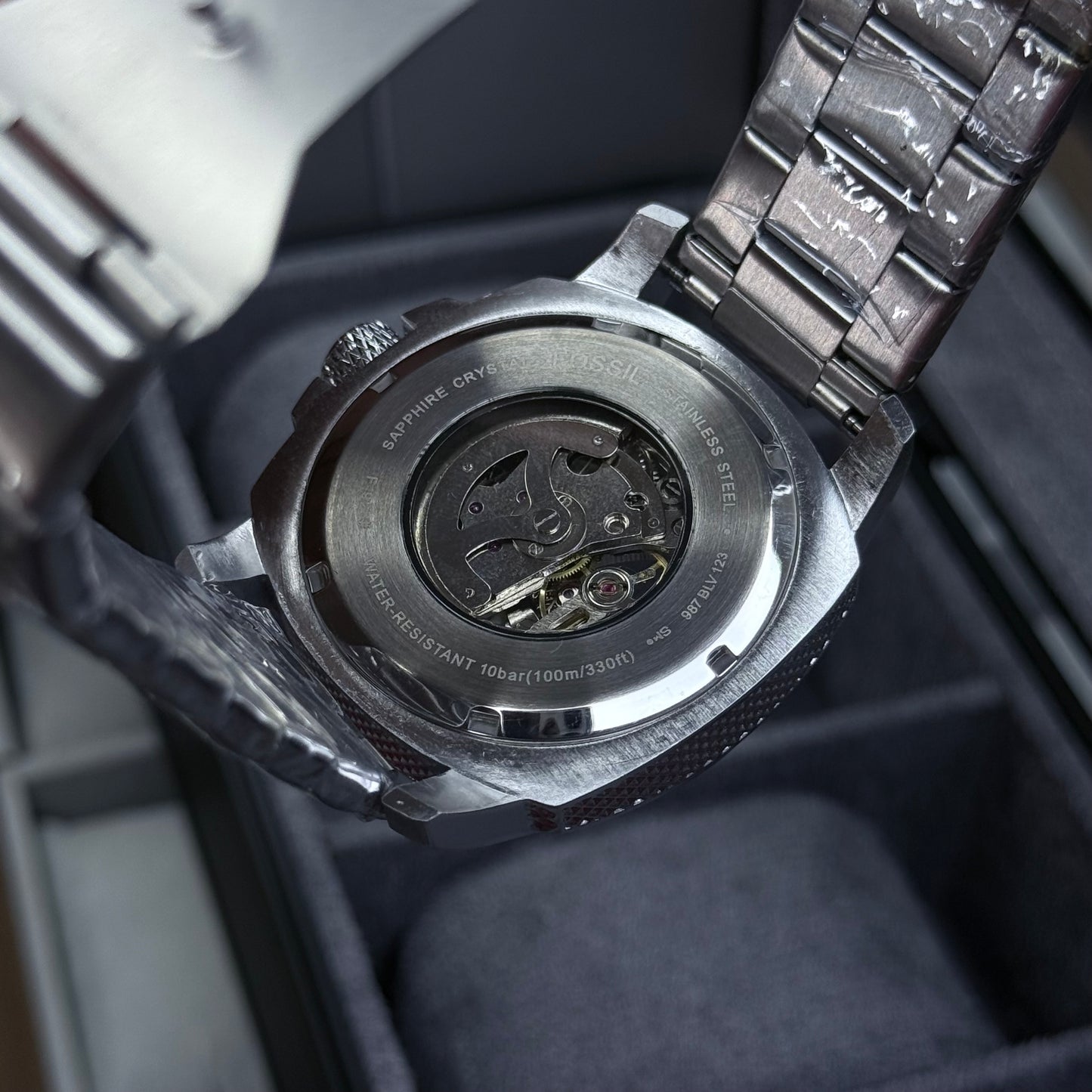 FOSSIL AUTOMATICO PARA HOMBRE REF-3082-PNB