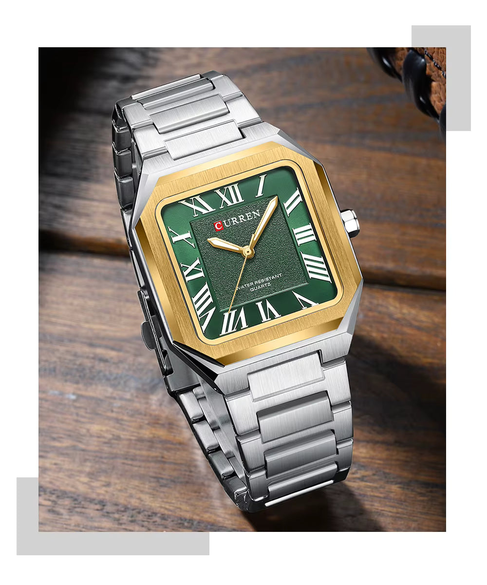 CURREN X CARTIER ORIGINAL PARA HOMBRE REF SANTOS 8482-BV