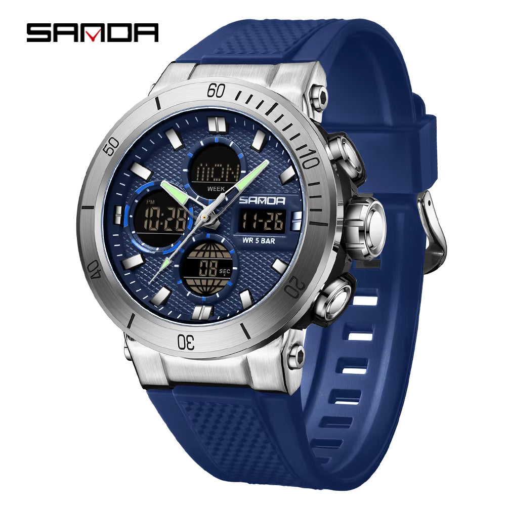SANDA X CASIO SUBMERGIBLE PARA HOMBRE REF 6191 -A