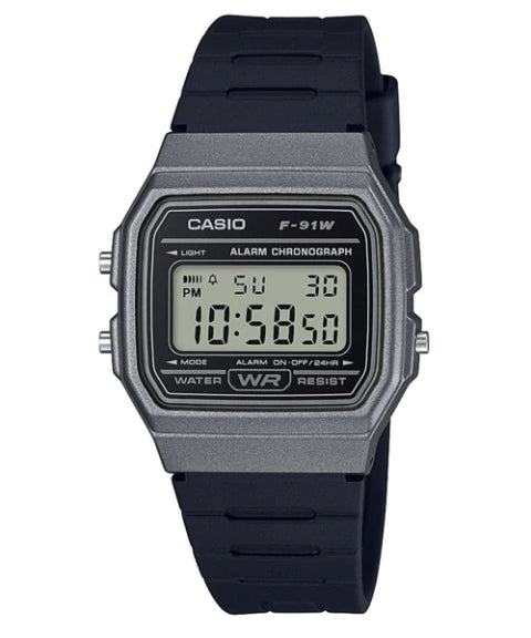 CASIO ORIGINAL PARA HOMBRE REF-F-91WM-1B